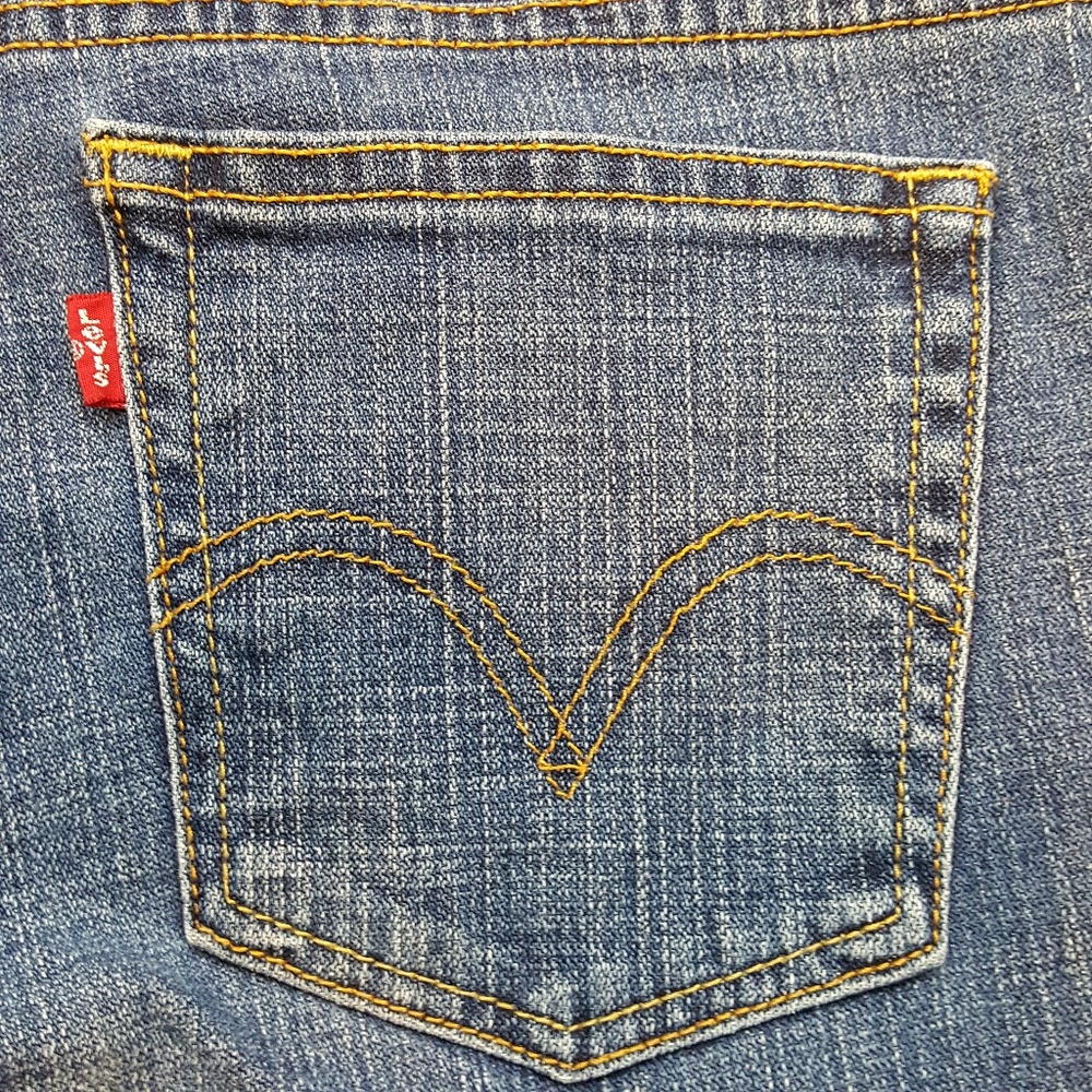Levi's Boot Cut 515 Jeans Size 8 L/C - Picture 4 of 8